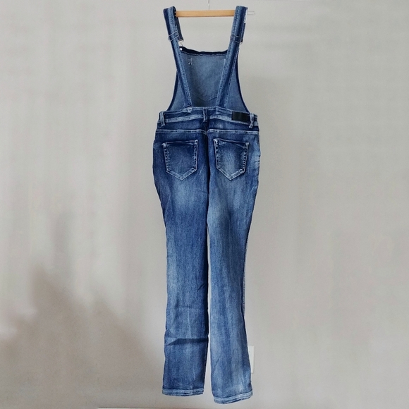 Jeaniologie Denim Overalls Skinny Fit Size 6 - Picture 10 of 16